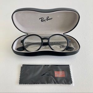Ray-Ban RX7075 Eyeglasses Round Matte Black